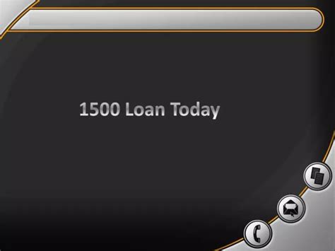 Get 1500 Loan Today Bad Credit